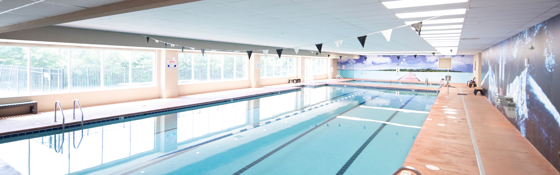 Indoor & Outdoor Pools at select clubs to swim year-round